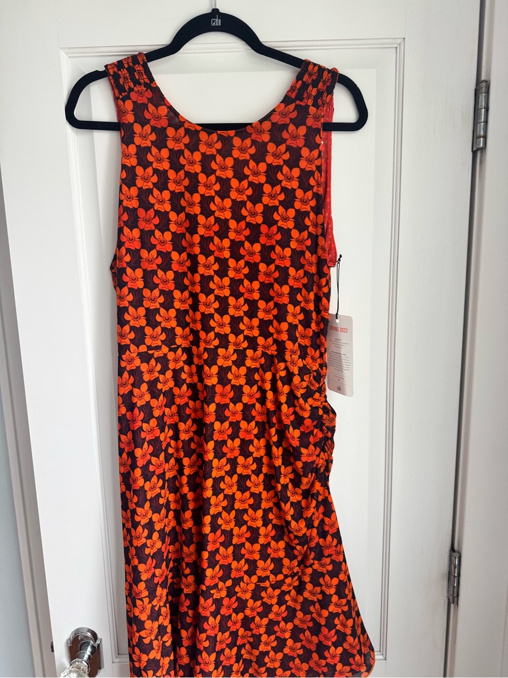 Cabi Flip Dress-reversible Wrap-Style Sleeveless Dress